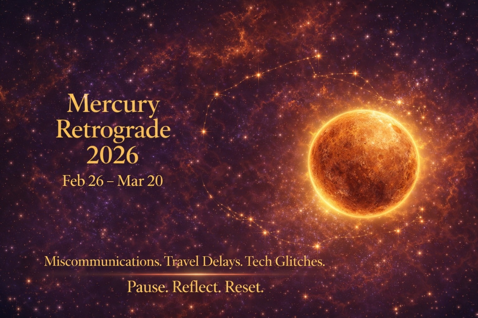 Mercury retrograde 2026