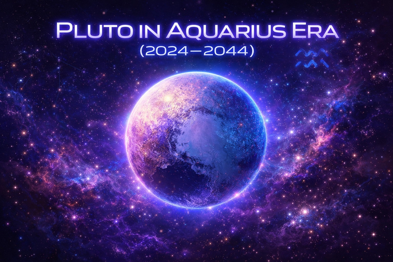 Pluto in Aquarius Era (2024–2044): Technology, Artificial Intelligence, and the Future of Humanity